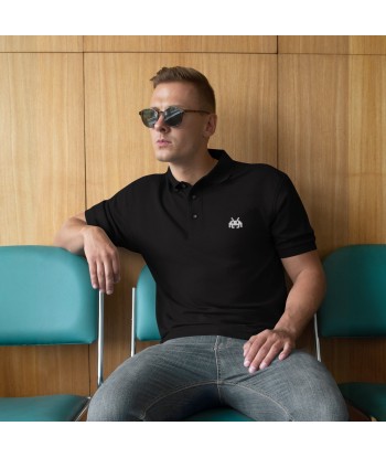 Polo Brodé Space Invader soldes