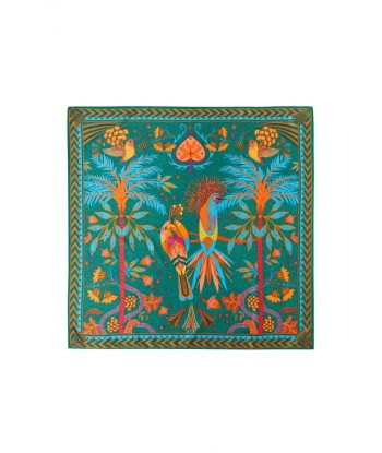 MEDIUM Foulard Wild Magic India Vert store