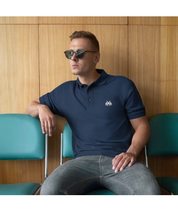 Polo Brodé Space Invader soldes