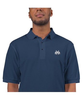 Polo Brodé Space Invader soldes