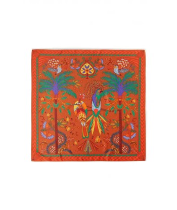 MEDIUM Foulard Wild Magic India Terracotta pas cher