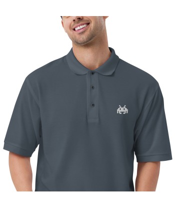 Polo Brodé Space Invader soldes