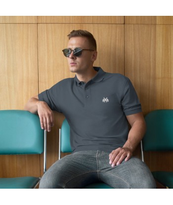 Polo Brodé Space Invader soldes