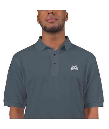 Polo Brodé Space Invader soldes