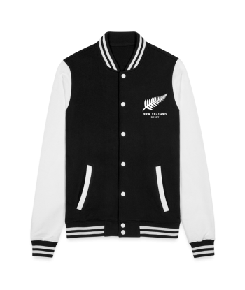 Veste Teddy New Zealand Rugby Noir et Blanc Comparez plus de prix