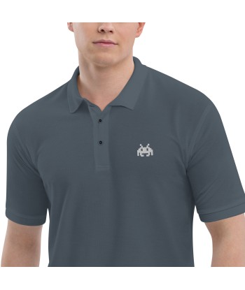 Polo Brodé Space Invader soldes