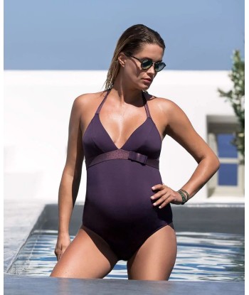 Maillot de bain de grossesse Ibiza prune en ligne