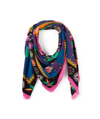 BIG Foulard Wild Vegas Rose Amélioration de cerveau avec