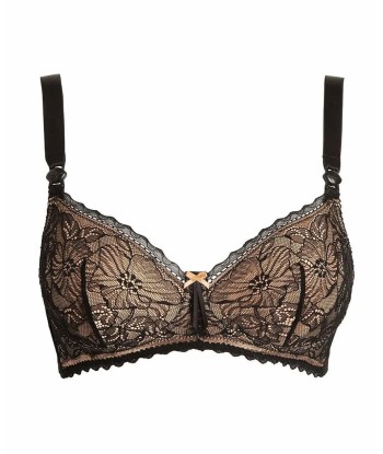 Soutien-gorge de grossesse et d'allaitement Iris noir shop