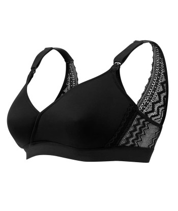 Soutien-gorge de grossesse et d'allaitement Serena noir commande en ligne