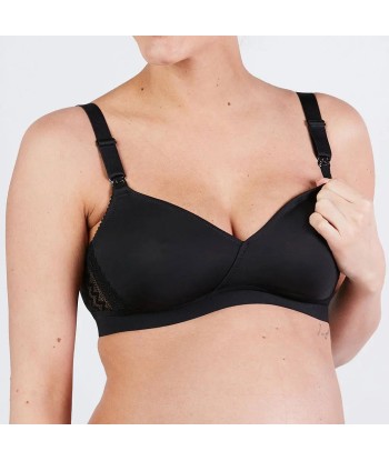 Soutien-gorge de grossesse et d'allaitement Serena noir commande en ligne