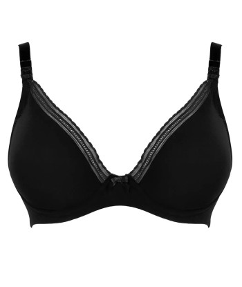 Soutien-gorge de grossesse et d'allaitement Milk noir l'achat 