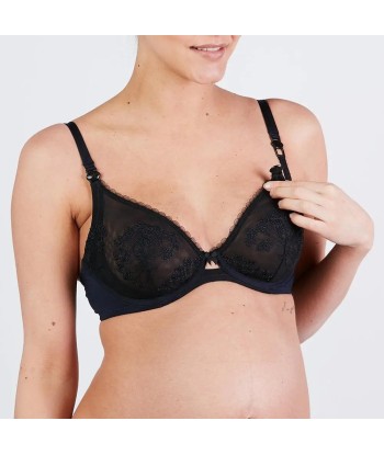 Soutien gorge classique LOUISE grossesse et allaitement marine offre 