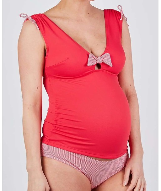 Tankini de grossesse St-Tropez rouge Les magasins à Paris