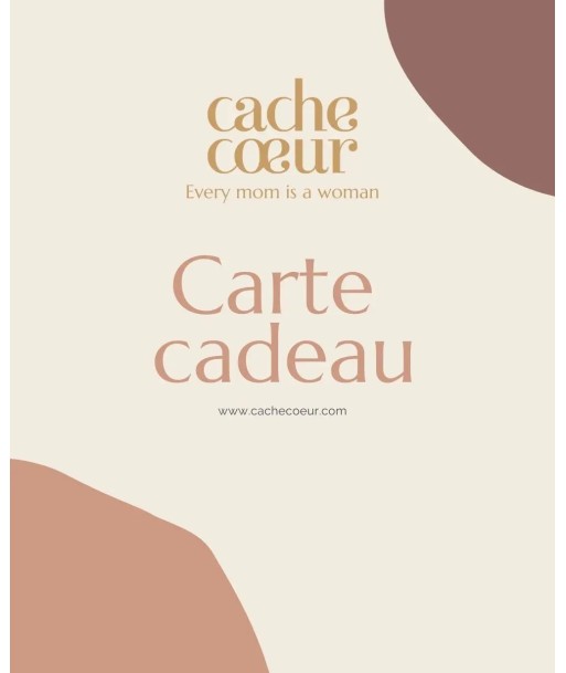 E-carte cadeau offre 