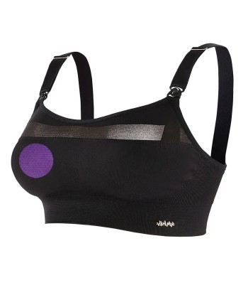 Brassière de sport de grossesse et d’allaitement Woma noir 2024