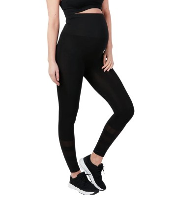 Legging de sport et de grossesse Woma noir ouvre sa boutique