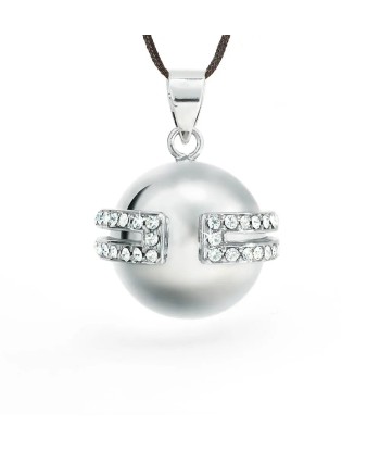 Bola de grossesse - Déesse - Rhodium - Cristaux Swarovski 2023