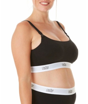 Brassière d'allaitement absorbante Bodyguard noir soldes