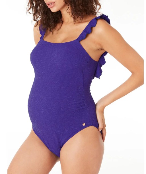 Maillot de bain de grossesse Maldives violet paiement sécurisé