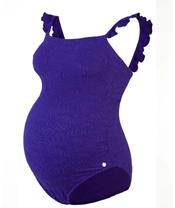 Maillot de bain de grossesse Maldives violet paiement sécurisé