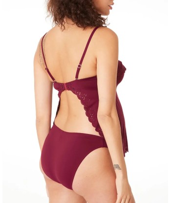 Tankini de grossesse Bloom bordeaux Véritable concentré