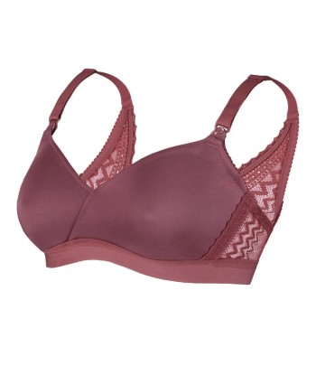 Soutien-gorge de grossesse et d'allaitement Serena Prune Les êtres humains sont 