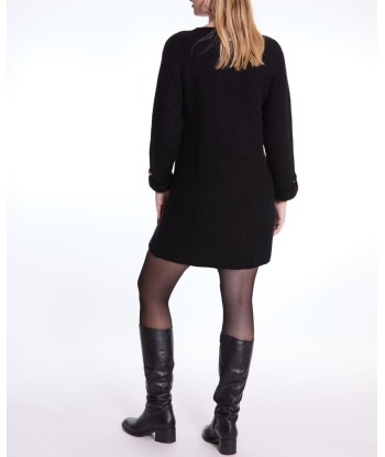 Robe pull de grossesse et d'allaitement Honey noir online