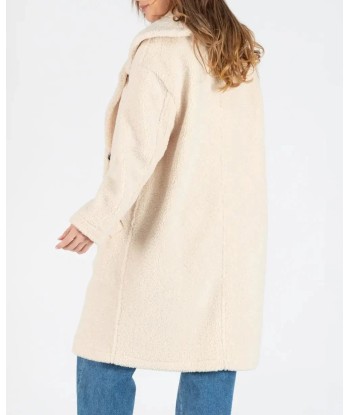 Manteau long de maternité oversize Léonie beige commande en ligne