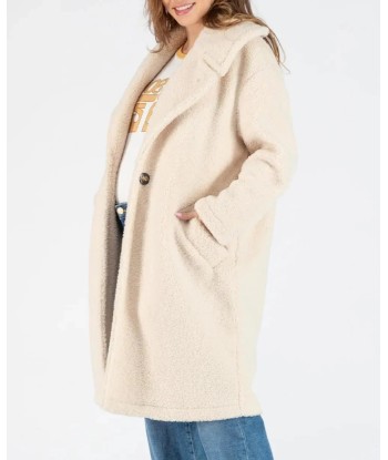 Manteau long de maternité oversize Léonie beige commande en ligne