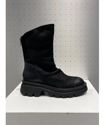 Boots Semerdjian Plissées Black en linge