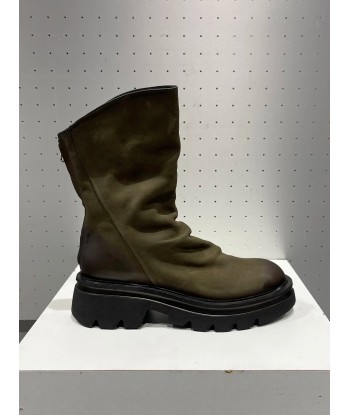 Boots Semerdjian Plissées Green s'inspire de l'anatomie humaine