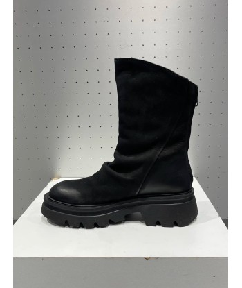 Boots Semerdjian Plissées Black en linge