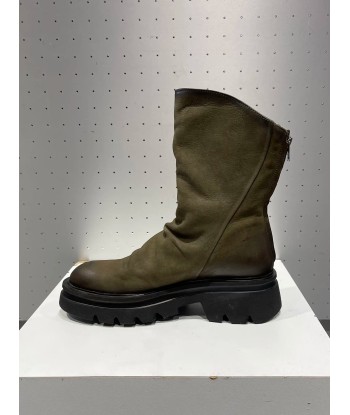 Boots Semerdjian Plissées Green s'inspire de l'anatomie humaine