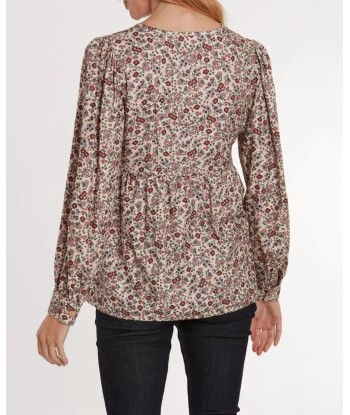 Blouse de grossesse et d’allaitement Eléonore fleurs Véritable concentré