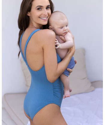 Maillot de bain de maternité Cruise bleu pour bénéficier 