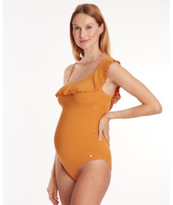 Maillot de bain de maternité Bloom miel votre