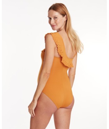 Maillot de bain de maternité Bloom miel votre