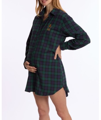 Chemise de nuit de grossesse et d’allaitement Teddy vert suggérées chez