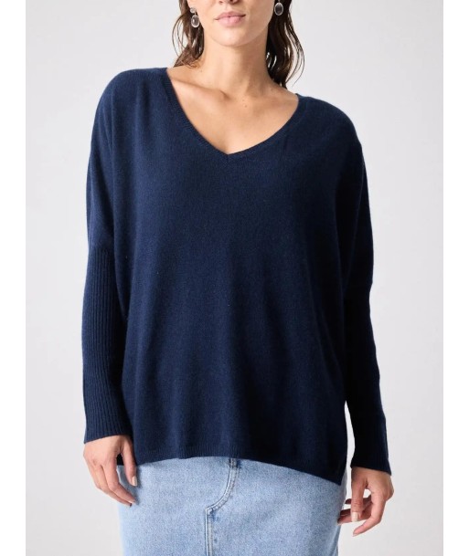 Pull poncho Notshy Faustine Marine 2 - 3 jours ouvrés.