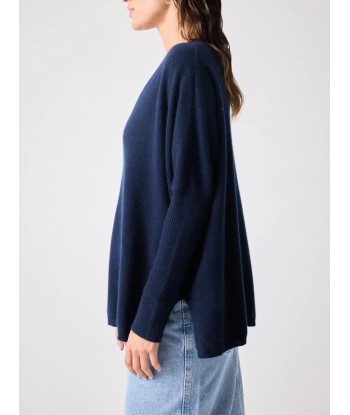 Pull poncho Notshy Faustine Marine 2 - 3 jours ouvrés.