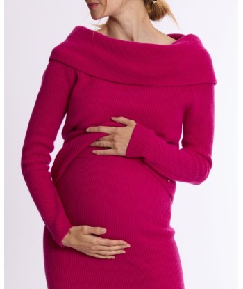 Pull de grossesse et d’allaitement Kim fushia prix