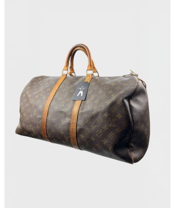 Louis Vuitton keepall 50 sac/ travelbag hantent personnes