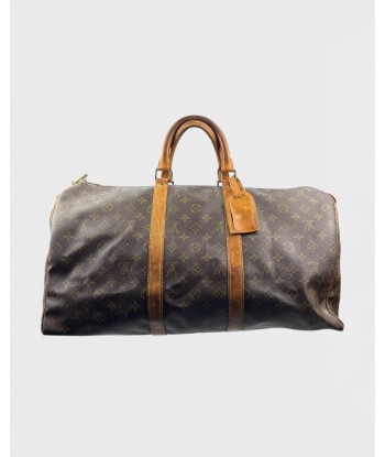 Louis Vuitton keepall 50 sac/ travelbag hantent personnes