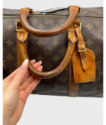 Louis Vuitton keepall 50 sac/ travelbag hantent personnes